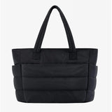 Lily | Sac fourre-tout matelassé avec poches latérales