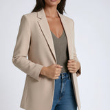 Victoire | Blazer longline élégant femme à coupe structurée moderne