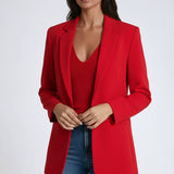 Victoire | Blazer longline élégant femme à coupe structurée moderne