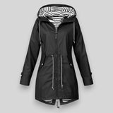 Geneviève | Veste femme avec capuche imperméable