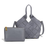 Aurélie | Sac à Main en Daim Synthétique Tressé