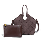 Aurélie | Sac à Main en Daim Synthétique Tressé