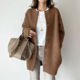 Victoire | Gilet boutonné en maille douce pour femme