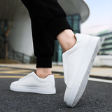 Élias | Baskets blanches en cuir premium pour homme