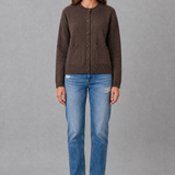 Florence | Gilet Femme en Tricot Épais à Col Rond et Coupe Décontractée
