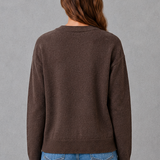 Florence | Gilet Femme en Tricot Épais à Col Rond et Coupe Décontractée