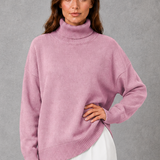 Brigitte | Pull en maille à col roulé pour femme