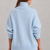 Joséphine | Pull en tricot à col roulé pour femme, doux et confortable
