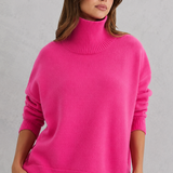 Joséphine | Pull en tricot à col roulé pour femme, doux et confortable