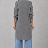 Apolline | Pull en maille à col drapé et coupe décontractée