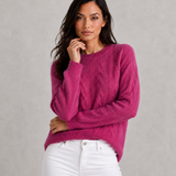 Capucine | Pull Femme en Maille Douce à Coupe Décontractée et Col Rond