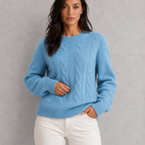 Capucine | Pull Femme en Maille Douce à Coupe Décontractée et Col Rond