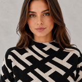 Garance | Pull Femme en Velours Tricoté à Col Roulé