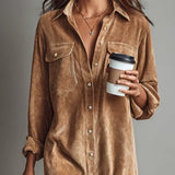 Garance | Robe chic à ourlet évasé et silhouette féminine