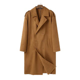 Rémi | Manteau long homme à double boutonnage et coupe oversize