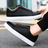 Élias | Baskets blanches en cuir premium pour homme