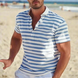 Théodore | Polo vintage à rayures pour homme