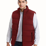 Maxime | Gilet matelassé homme à col montant chaud