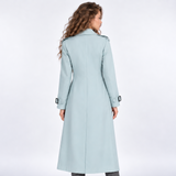 Suzanne | Trench long élégant à double boutonnage