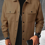 Sébastien | Veste en Laine Unie Légèrement Extensible pour Homme