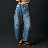 Érine | Pantalon Décontracté Femme à Coupe Large Élégante