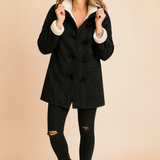 Céline | Veste d’hiver chaude pour femme avec capuche intégrée