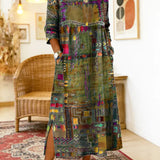 Bernadette | Robe ethnique en patchwork légère et respirante
