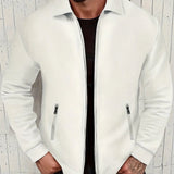 Gabin | Veste casual unie légèrement extensible