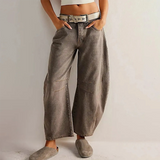 Érine | Pantalon Décontracté Femme à Coupe Large Élégante