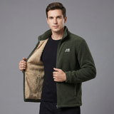 Héloïse | Veste Polaire Doublée en Sherpa à Col Montant