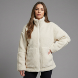 Renée | Veste teddy douce et moelleuse à coupe relaxée