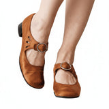 Madeleine | Chaussures Mary Jane à Talon Carré