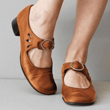 Madeleine | Chaussures Mary Jane à Talon Carré
