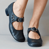 Madeleine | Chaussures Mary Jane à Talon Carré