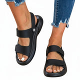 Camille | Sandales à Velcro Confort avec Semelle Épaisse