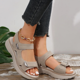 Juliette | Sandales Confort à Bandes Ajustables