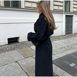Mireya | Manteau Oversize Long Femme – Chic & Confort