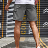 Noé | Short Cargo Uni avec Poches Fonctionnelles