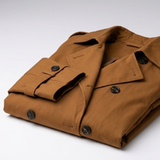 Émilie | Trench long femme à double boutonnage avec ceinture