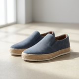 Valentin | Espadrilles Homme en Suède avec Semelle en Jute