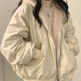 Madeleine | Veste bomber teddy double face