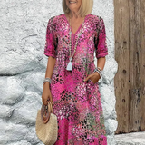 Aurélisse | Robe d’été florale à décolleté en V