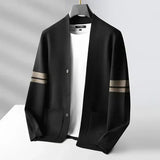 Romain | Cardigan Homme en Maille Mérinos à Boutons