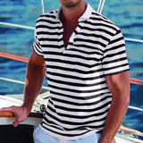 Théodore | Polo vintage à rayures pour homme