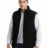 Maxime | Gilet matelassé homme à col montant chaud