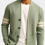 Romain | Cardigan Homme en Maille Mérinos à Boutons