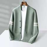 Romain | Cardigan Homme en Maille Mérinos à Boutons