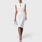 Blandine | Robe élégante au style chic et minimaliste