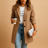 Colette | Manteau Femme Élégant Mi-Long