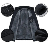 Quentin | Veste d’hiver matelassée pour homme avec doublure en polaire